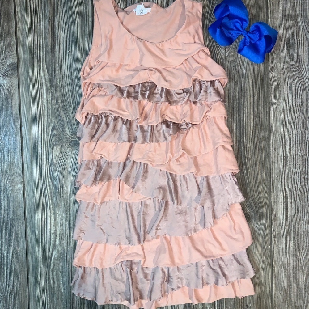Crewcuts Ruffle Sleeveless Dress